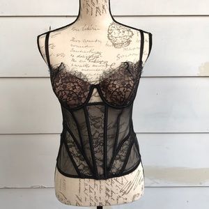 Victoria’s Secret Lace and Mesh Corset